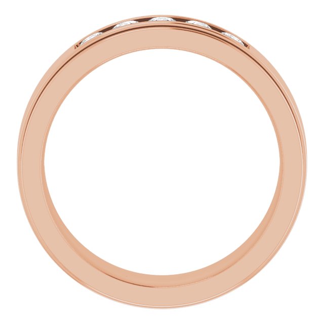 1/2 CTW Natural Diamond Band, 7 mm