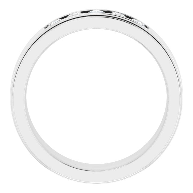 1/2 CTW Lab-Grown Diamond Band, 7 mm