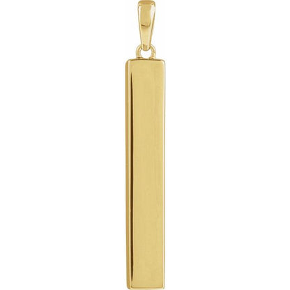 Ash Holder Bar Pendant
