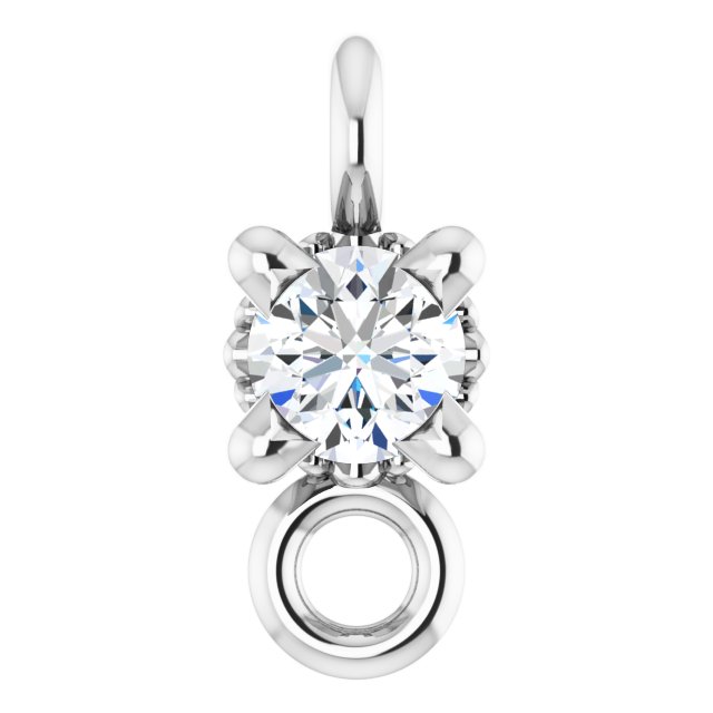 .03 CT Natural Diamond Link, 2.62 mm x 5.93 mm