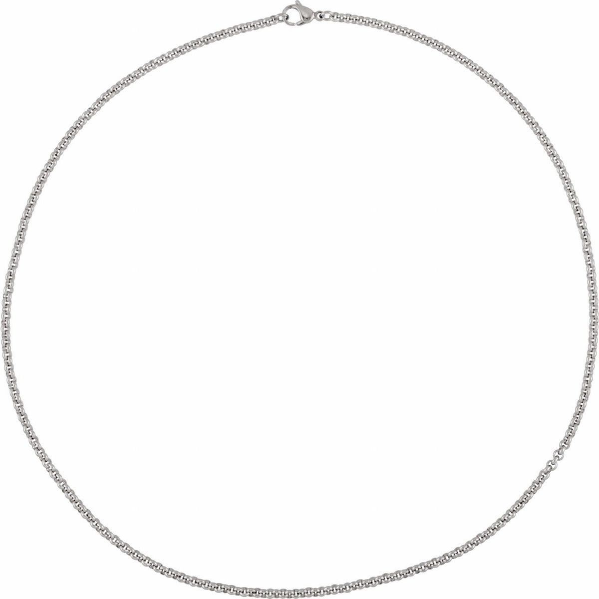 Stainless Steel Rolo 24" Chain