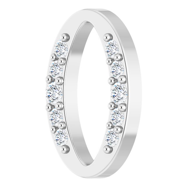 1/10 CTW Natural Diamond Oval Link