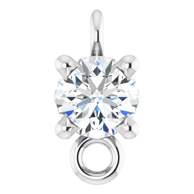 1/10 CT Natural Diamond Link, 3.4 mm x 6.4 mm