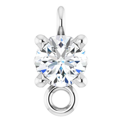 1/10 CT Natural Diamond Link, 3.4 mm x 6.4 mm