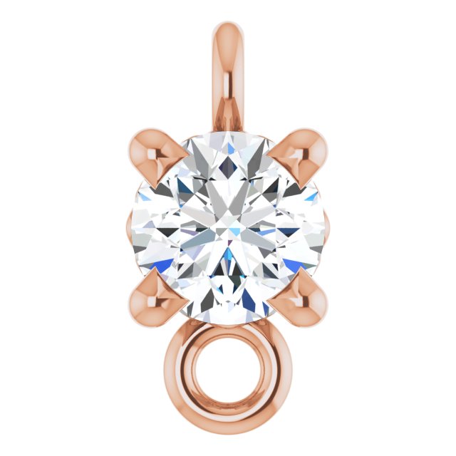 1/10 CT Natural Diamond Link, 3.4 mm x 6.4 mm