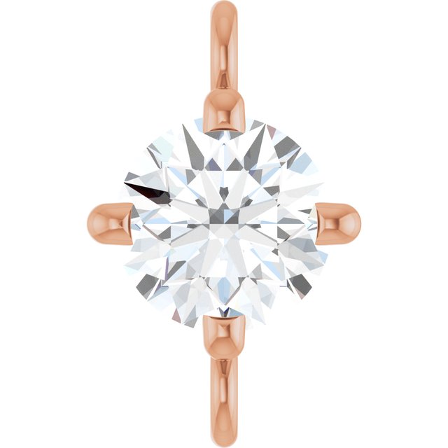 1/4 CT Natural Diamond Basket Link