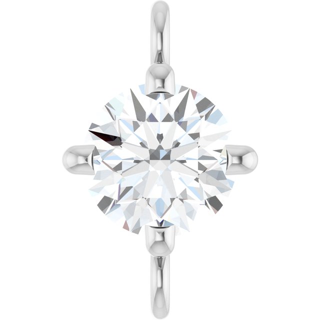1/4 CT Lab-Grown Diamond Link, 5.6 mm x 8.25 mm