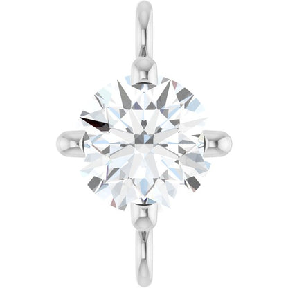 1/4 CT Lab-Grown Diamond Link, 5.6 mm x 8.25 mm