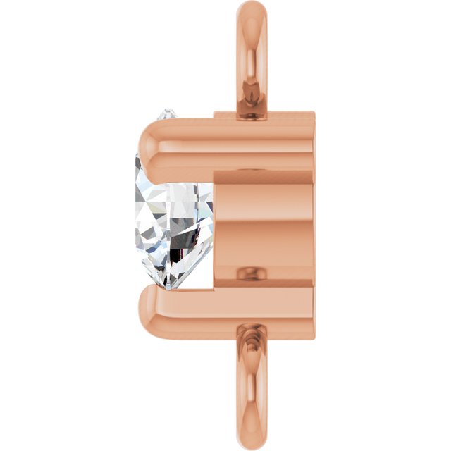 Petite Pavé® 1/10 CT Lab-Grown Diamond Link, 4 mm x 7.25 mm