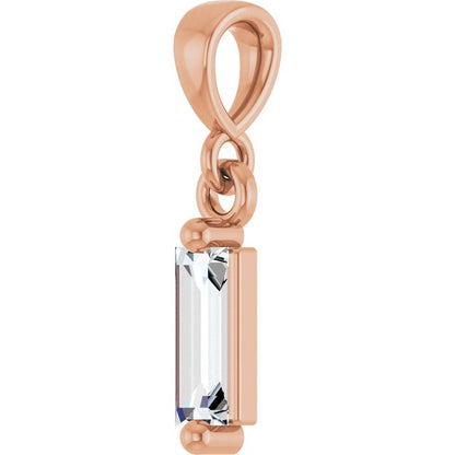 1/6 CTW Natural Diamond Solitaire Pendant