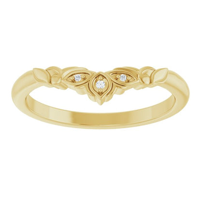 .0075 CTW Natural Diamond Matching Band