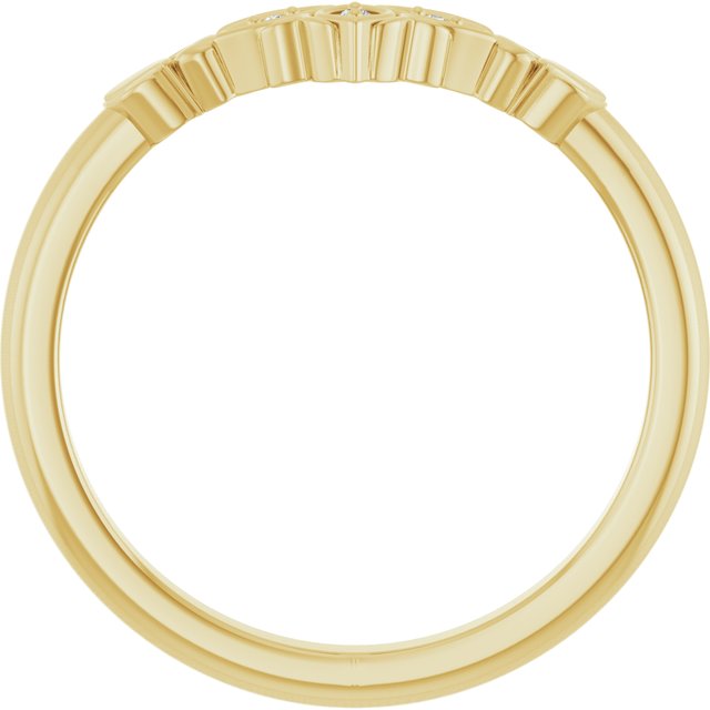 .0075 CTW Natural Diamond Matching Band