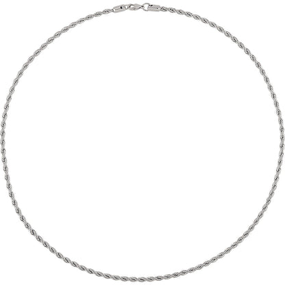 Stainless Steel Rope 30" Chain