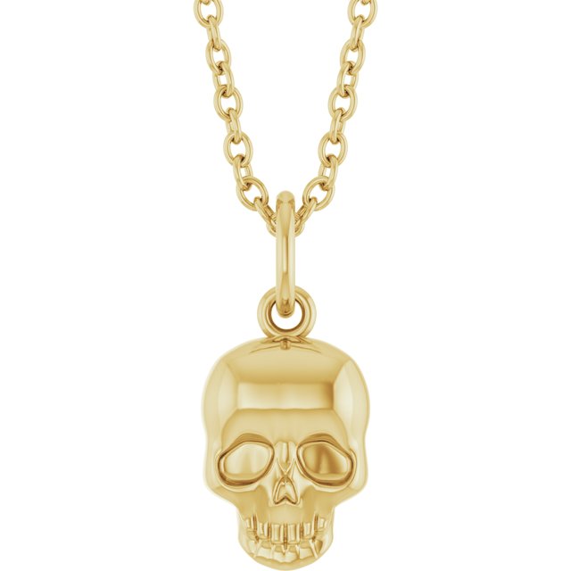 Skull 16-18" Necklace
