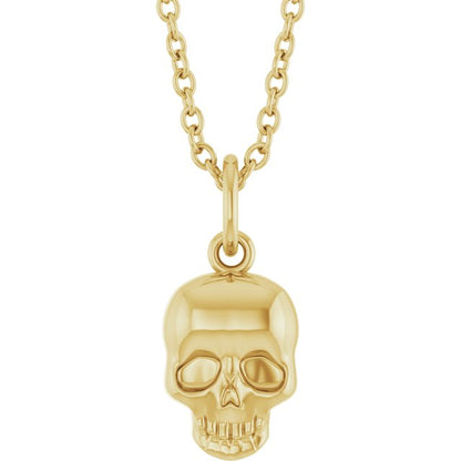 Skull 16-18" Necklace