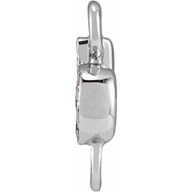 Petite Pavé® .025 CTW Natural Diamond Initial Link