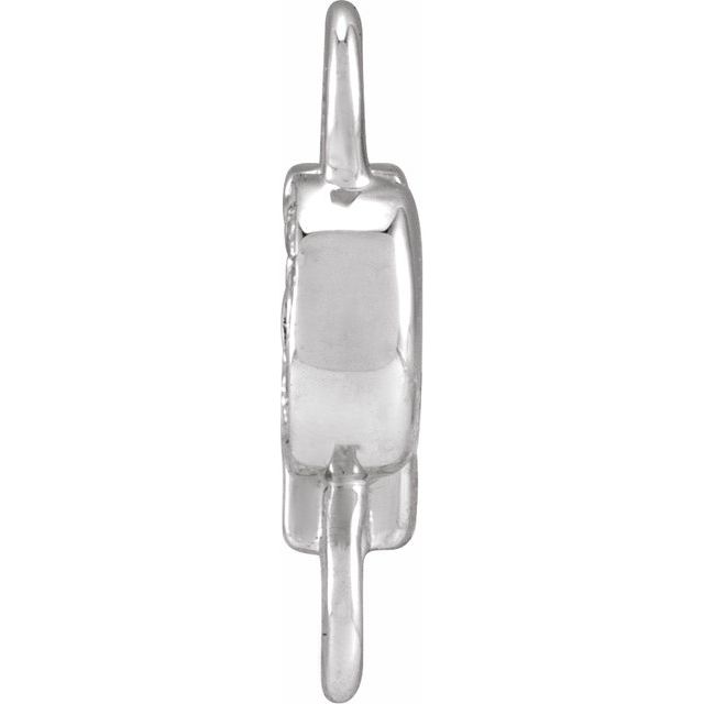 Petite Pavé® .025 CTW Natural Diamond Initial Link