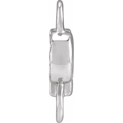 Petite Pavé® .025 CTW Natural Diamond Initial Link
