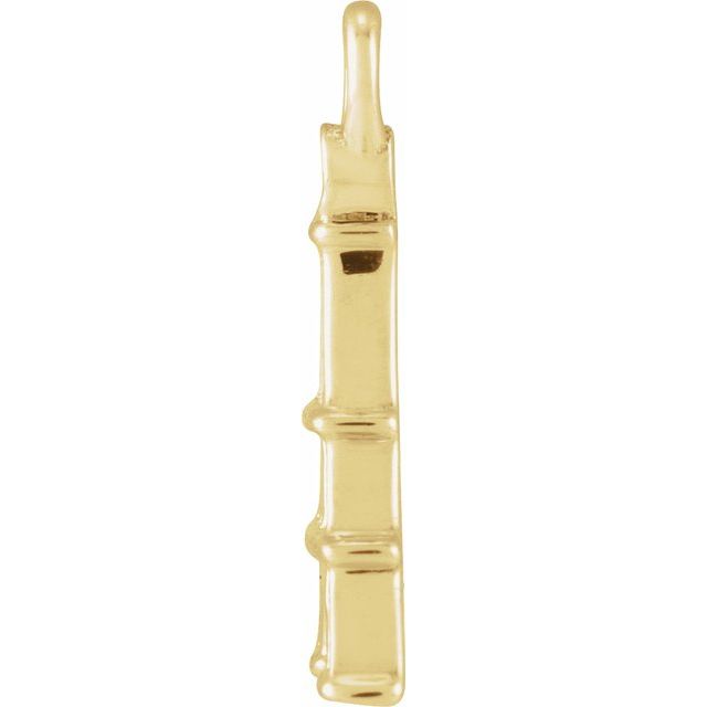 Petite Pavé® .006 CT Natural Diamond Eiffel Tower Dangle