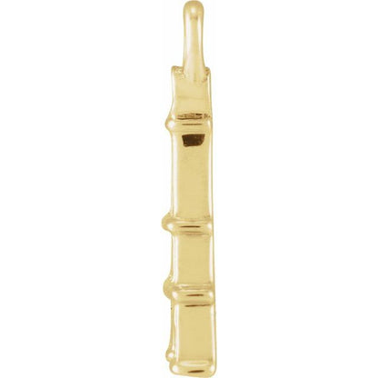 Petite Pavé® .006 CT Natural Diamond Eiffel Tower Dangle