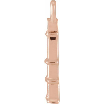 Petite Pavé® .006 CT Natural Diamond Eiffel Tower Dangle