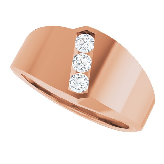 1/4 CTW Lab-Grown Diamond Band, 10.82 mm