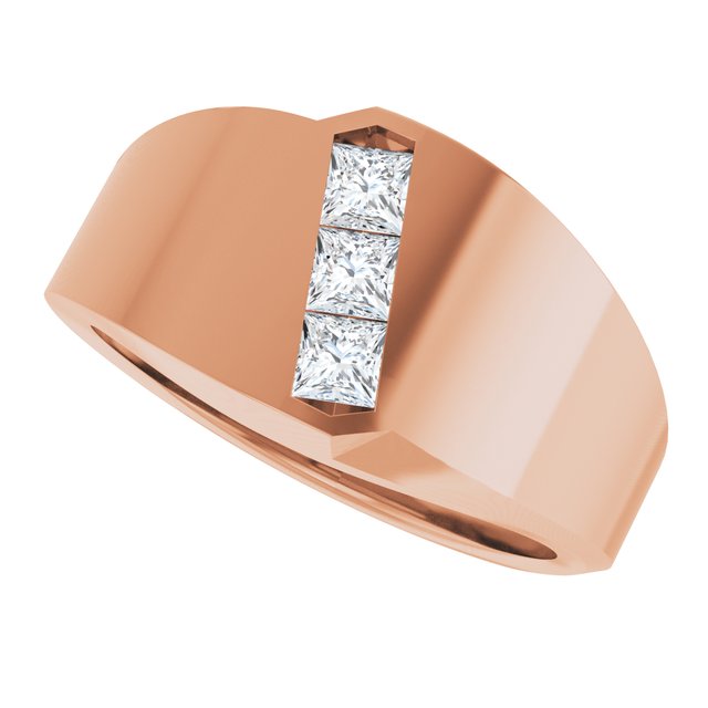 1/2 CTW Lab-Grown Diamond Band, 11.39 mm