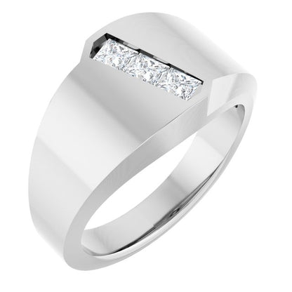 1/2 CTW Lab-Grown Diamond Band, 11.39 mm