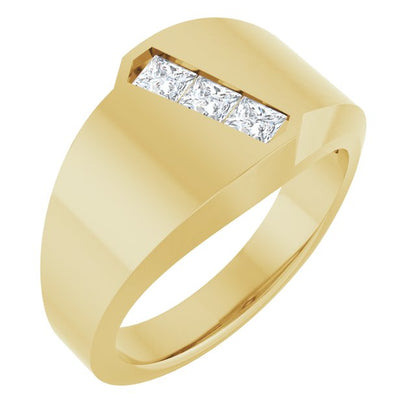 1/2 CTW Lab-Grown Diamond Band, 11.39 mm