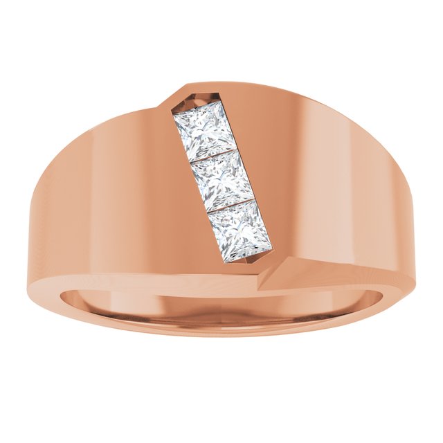 1/2 CTW Lab-Grown Diamond Band, 11.39 mm