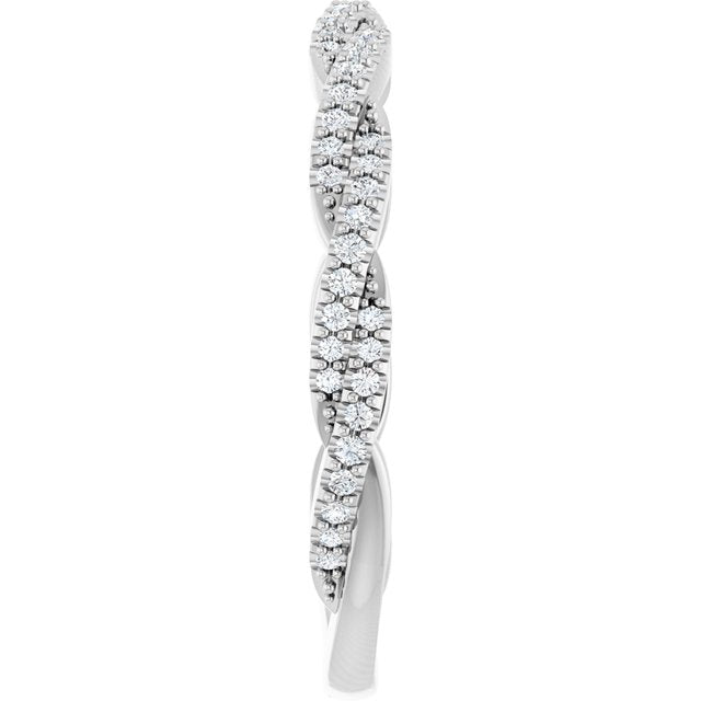 1/6 CTW Natural Diamond Anniversary Band, 2 mm