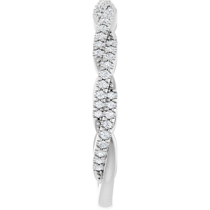 1/6 CTW Natural Diamond Anniversary Band, 2 mm