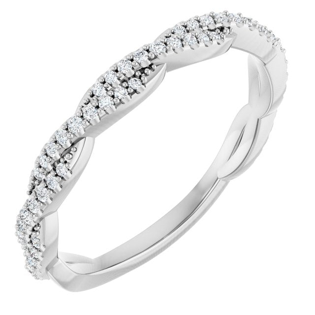 1/6 CTW Natural Diamond Anniversary Band, 2 mm