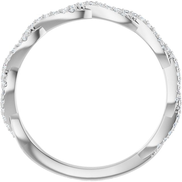 1/6 CTW Natural Diamond Anniversary Band, 2 mm