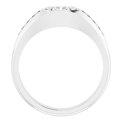 3/8 CTW Lab-Grown Diamond Band, 6.95 mm