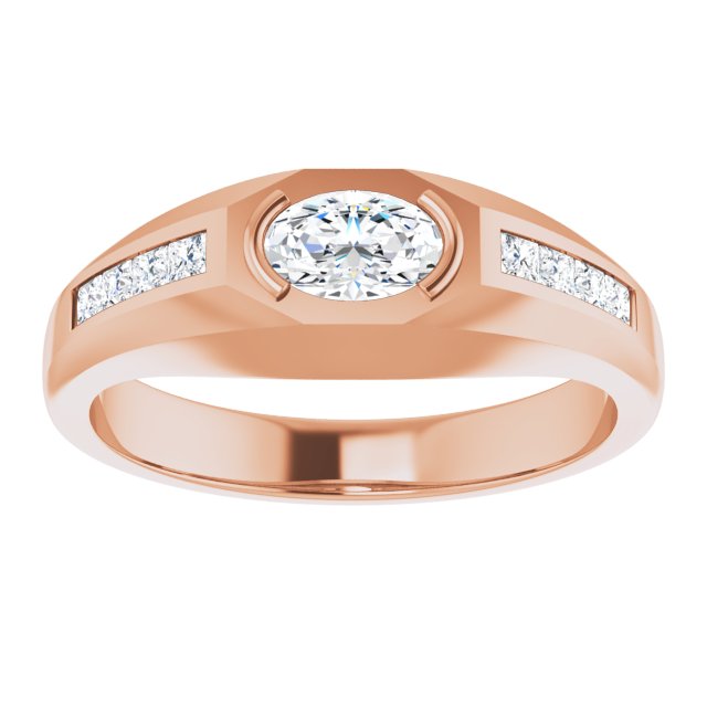 3/8 CTW Lab-Grown Diamond Band, 6.95 mm