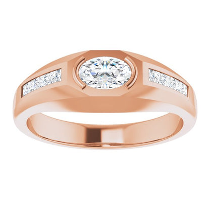 3/8 CTW Lab-Grown Diamond Band, 6.95 mm