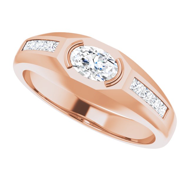 3/8 CTW Lab-Grown Diamond Band, 6.95 mm