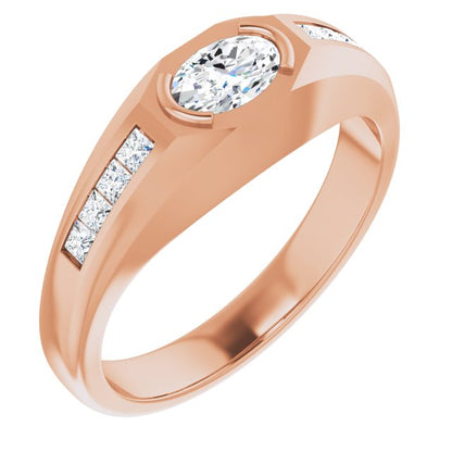 3/8 CTW Lab-Grown Diamond Band, 6.95 mm