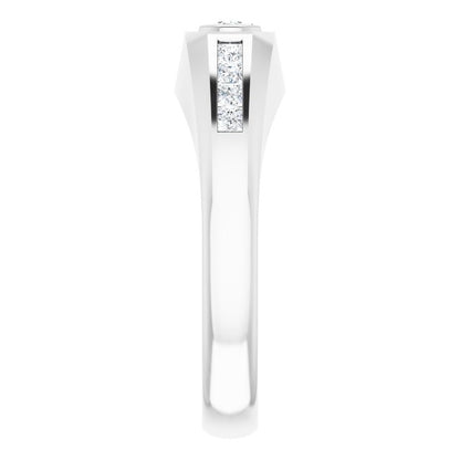 3/8 CTW Lab-Grown Diamond Band, 6.95 mm