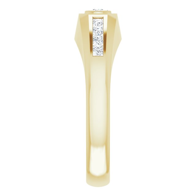 3/8 CTW Lab-Grown Diamond Band, 6.95 mm