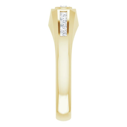 3/8 CTW Lab-Grown Diamond Band, 6.95 mm