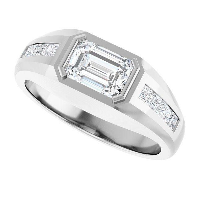 1 5/8 CTW Lab-Grown Diamond Band