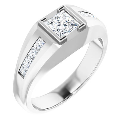 1 1/8 CTW Natural Diamond Band, 8.2 mm
