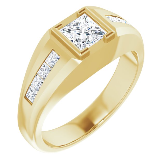 1 1/8 CTW Natural Diamond Band, 8.2 mm
