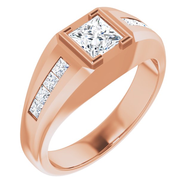 1 1/8 CTW Lab-Grown Diamond Band, 8.2 mm