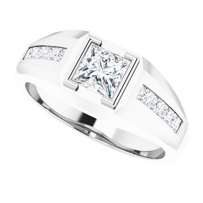 1 1/8 CTW Natural Diamond Band, 8.2 mm
