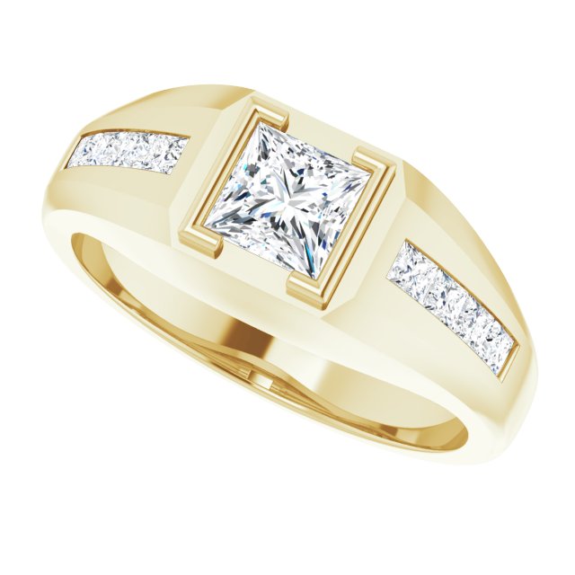1 1/8 CTW Lab-Grown Diamond Band, 8.2 mm