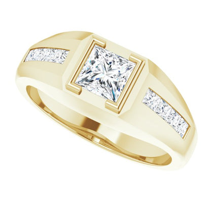 1 1/8 CTW Lab-Grown Diamond Band, 8.2 mm