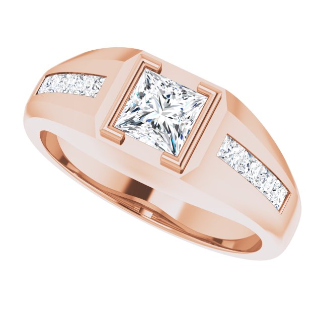 1 1/8 CTW Natural Diamond Band, 8.2 mm